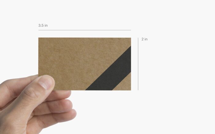 Kraft Business Cards - Image 2