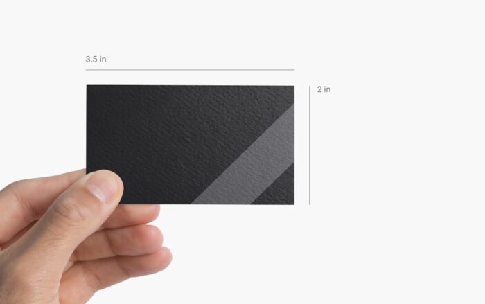 Natural Textured Business Cards - Image 4