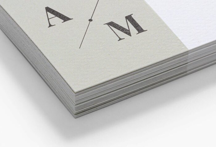 Natural Textured Business Cards - Image 3