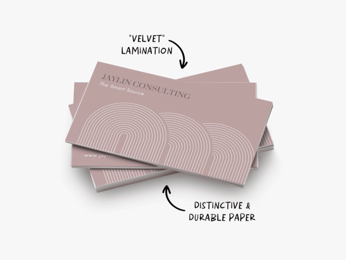 Soft Touch Business Cards - Image 3