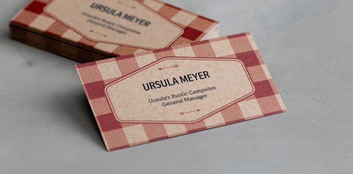 Kraft Business Cards - Image 3