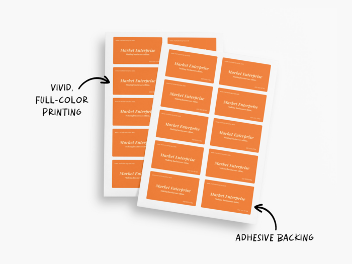 Business Card Sticker - Image 3