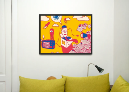 Trendy Drift-Personalized Frames (Horizontal)